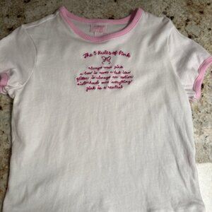 Pink x Love Shack Fancy T-Shirt Size Small